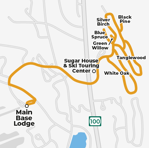Timber Creek Winter Route Map 2